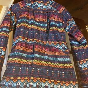 Small Burton Dryride snowboarding jacket womens snowboarding jacket